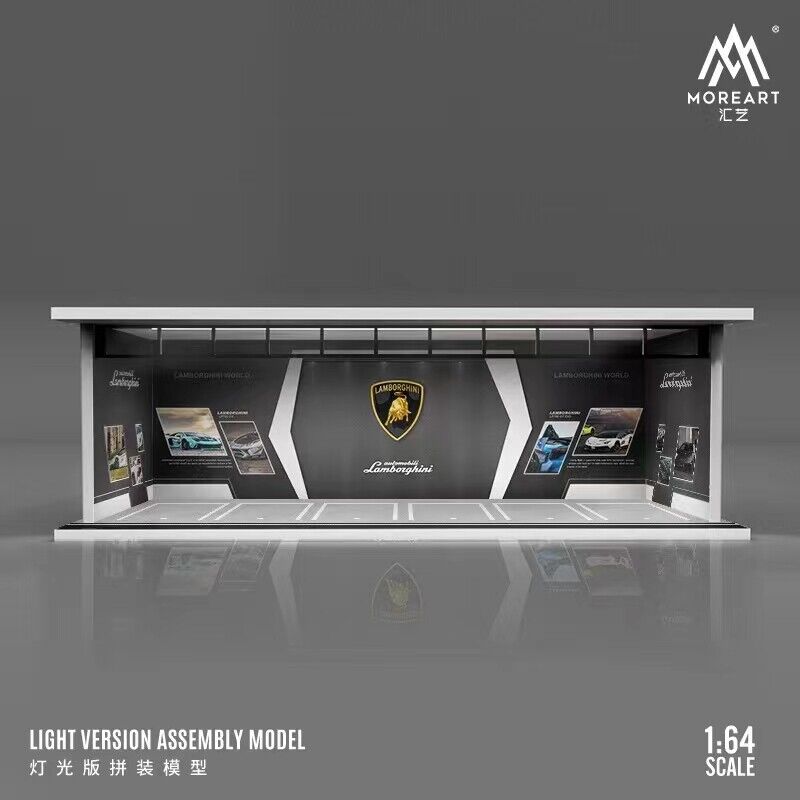 MoreArt Diorama Lamborghini Garage