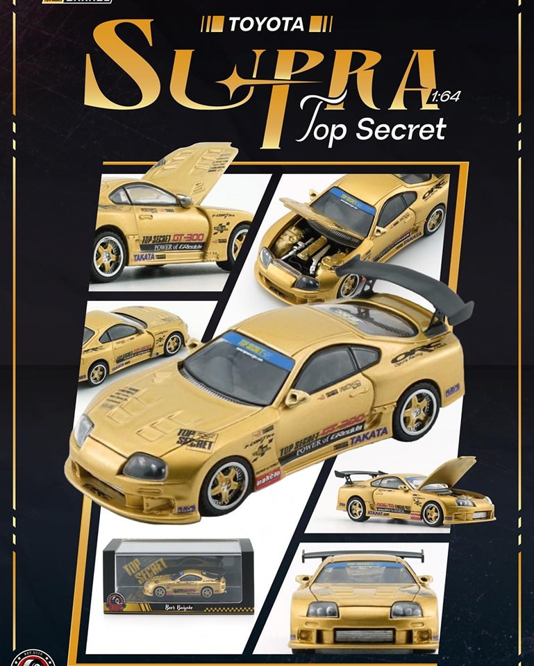**PRE ORDER** BM Creations Toyota Supra (JZA80) X Top Secret - Thailand Special Edition