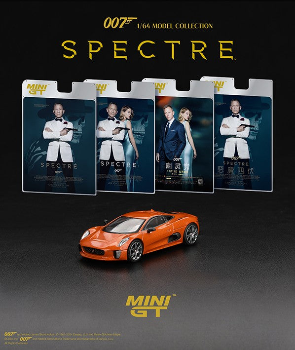 **PRE ORDER** Mini GT James Bond Jaguar C-X75 "Spectre"