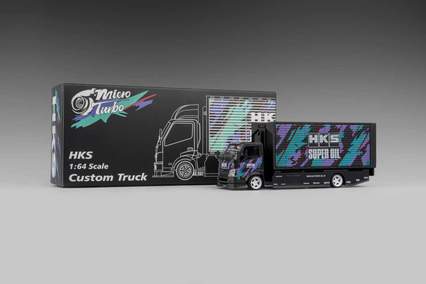 Micro Turbo Custom Box Tow Truck HKS Livery
