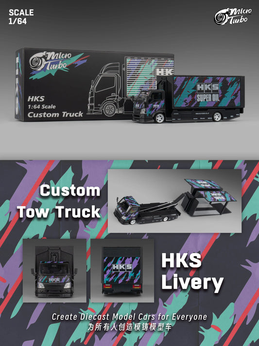 Micro Turbo Custom Box Tow Truck HKS Livery
