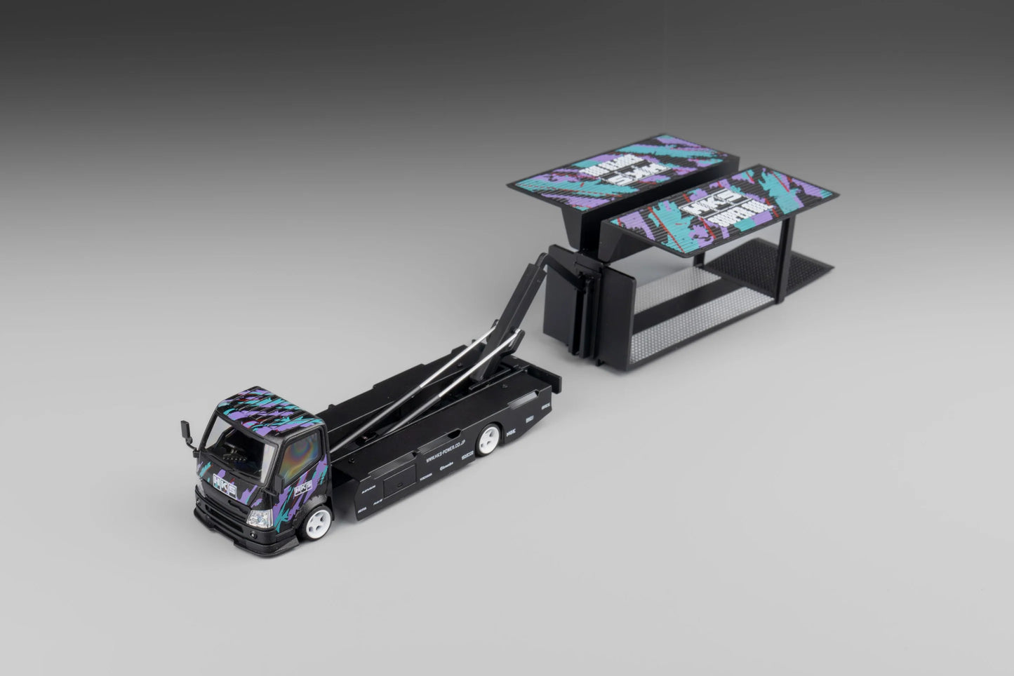 Micro Turbo Custom Box Tow Truck HKS Livery