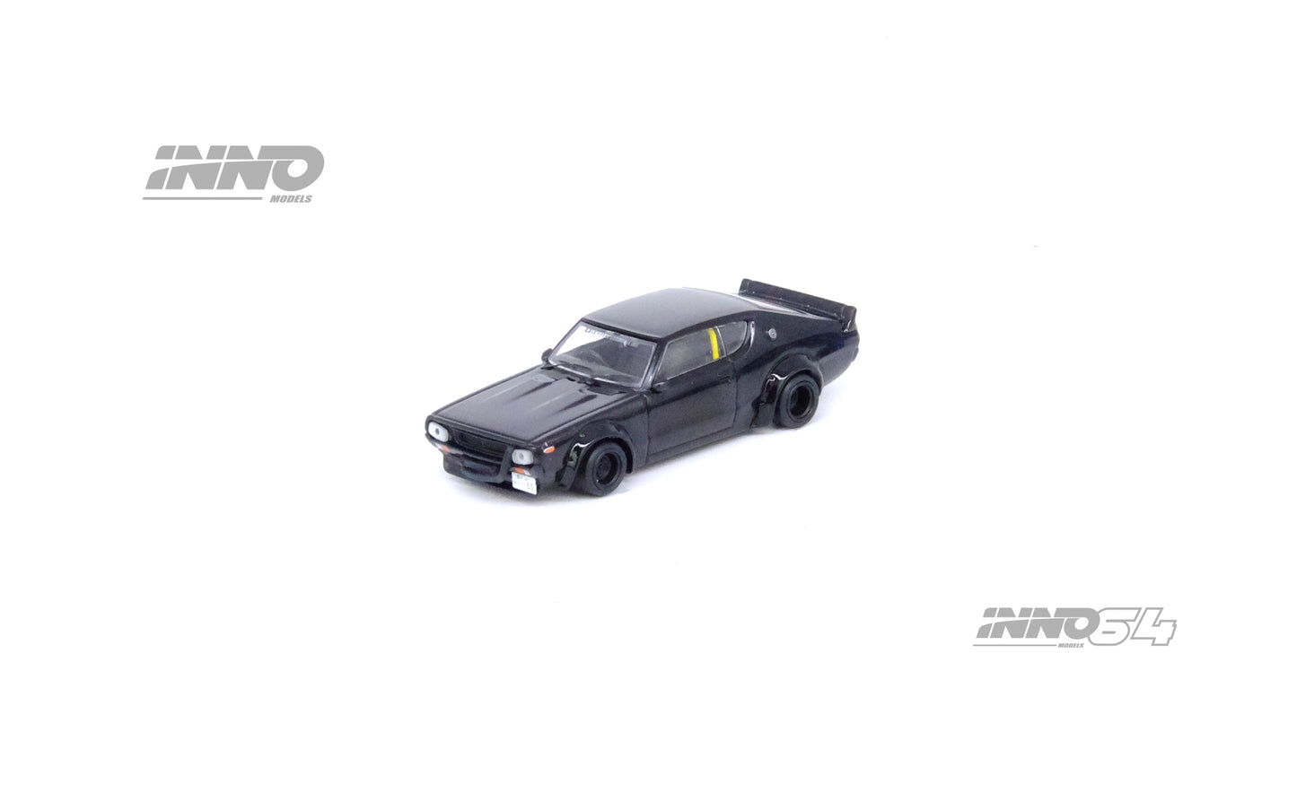 **PRE ORDER** INNO64 Nissan Skyline 2000 GT-R (KPGC110) "KENMERI" Black