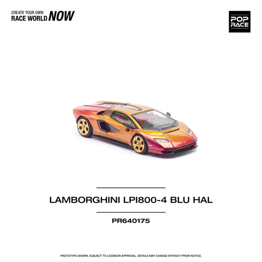 **PRE ORDER** Pop Race Lamborghini Contact LPI 800-4 - BLU HAL