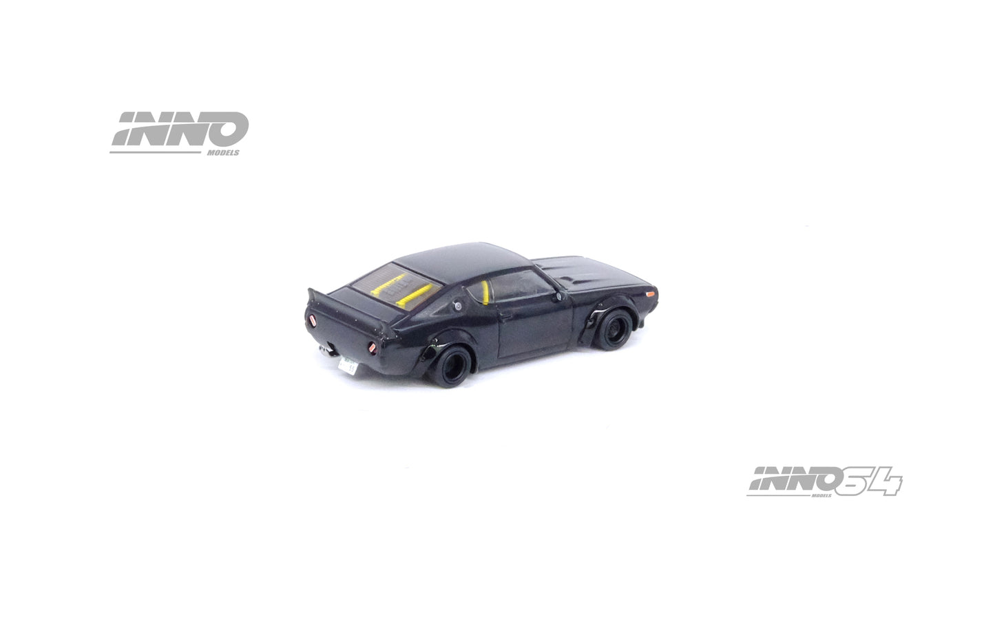 **PRE ORDER** INNO64 Nissan Skyline 2000 GT-R (KPGC110) "KENMERI" Black