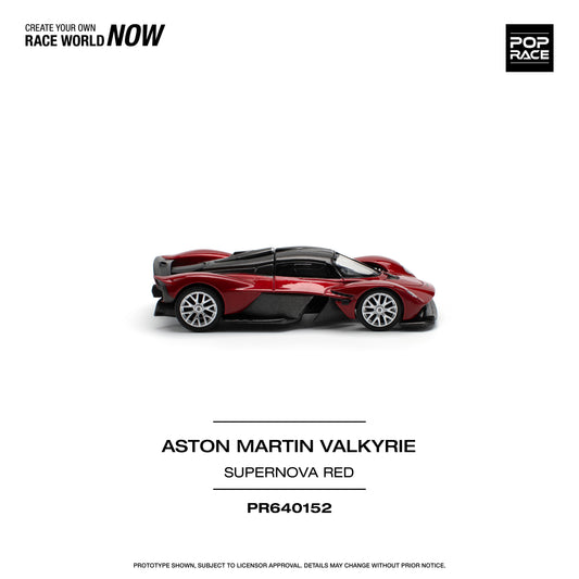 **PRE ORDER** Pop Race Aston Martin Valkyrie - Supernova Red