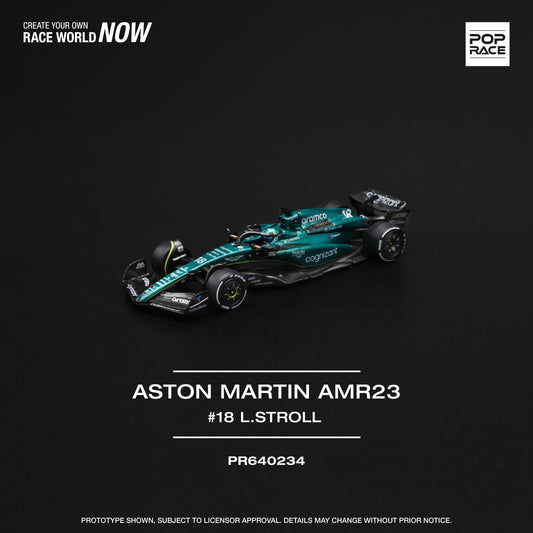 **PRE ORDER** Pop Race Aston Martin AMR23 Lance Stroll