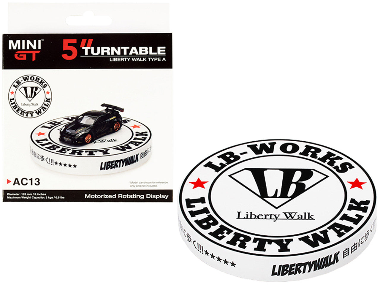 Mini GT 5" Rotating Turntable Liberty Walk Type A