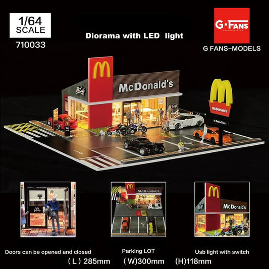 G-Fans McDonald's Restaurant Diorama Ver.2