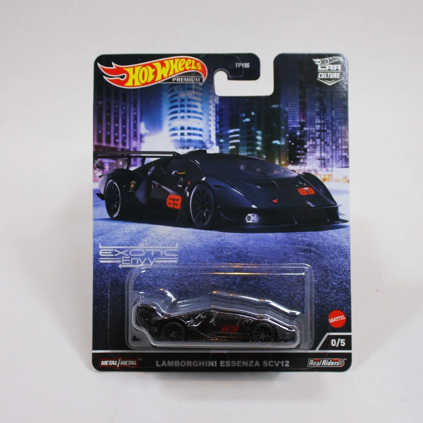 Hot Wheels Premium Car Culture Exotic Envy Lamborghini Chase