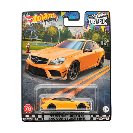 Hot Wheels Premium Boulevard Mercedes-Benz C 63 AMG Coupe #76