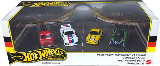 Hot Wheels Premium Box Set Diorama German Racing