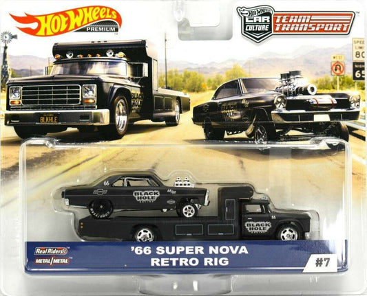 Hot Wheels Premium Team Transport '66 Super Nova Black Hole #7