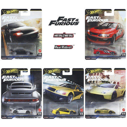 **PRE ORDER** Hot Wheels Premium Fast & Furious 2025 Mix 4 - Set Of 5
