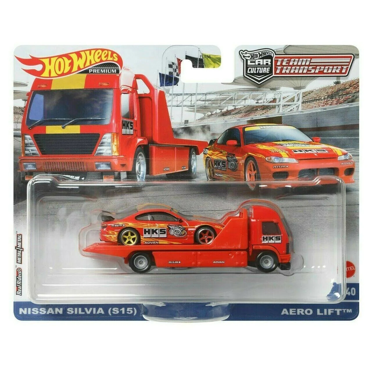 Hot Wheels Team Transport Nissan Silvia S15 #40