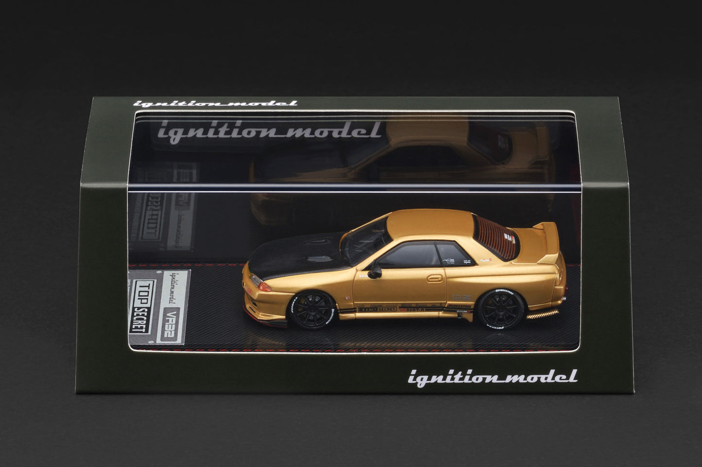 **PRE ORDER** Ignition Model Nissan R32 GTR Skyline Top Secret Gold / White / Grey