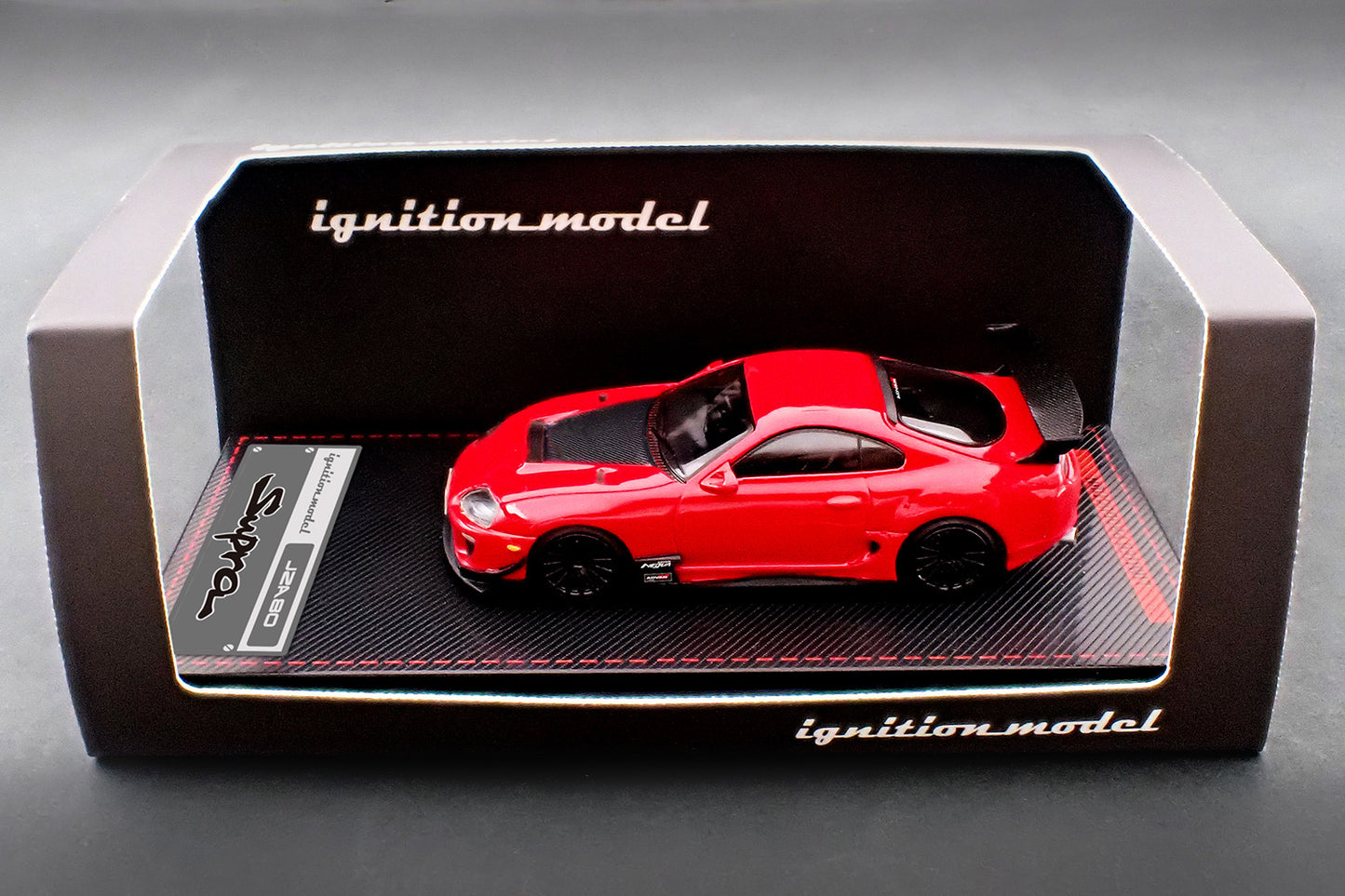 **PRE ORDER** Ignition Model Toyota Supra JZA80 RZ - Red / Blue Metallic