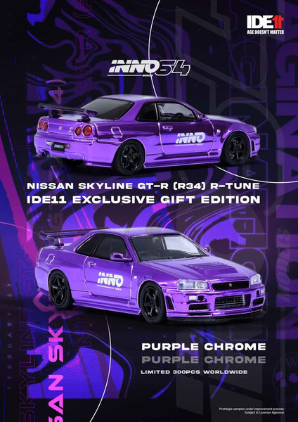 2024 Indonesia Diecast Expo IDE11 INNO64 Nissan Skyline GTR R34 R