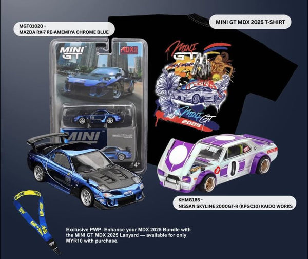 2025 MDX Exclusive Mini GT Collectors Set Bundle - Signed By Glen