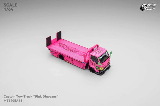 Micro Turbo Mega Gear Custom Tow Truck Dino Roxy Livery Pink