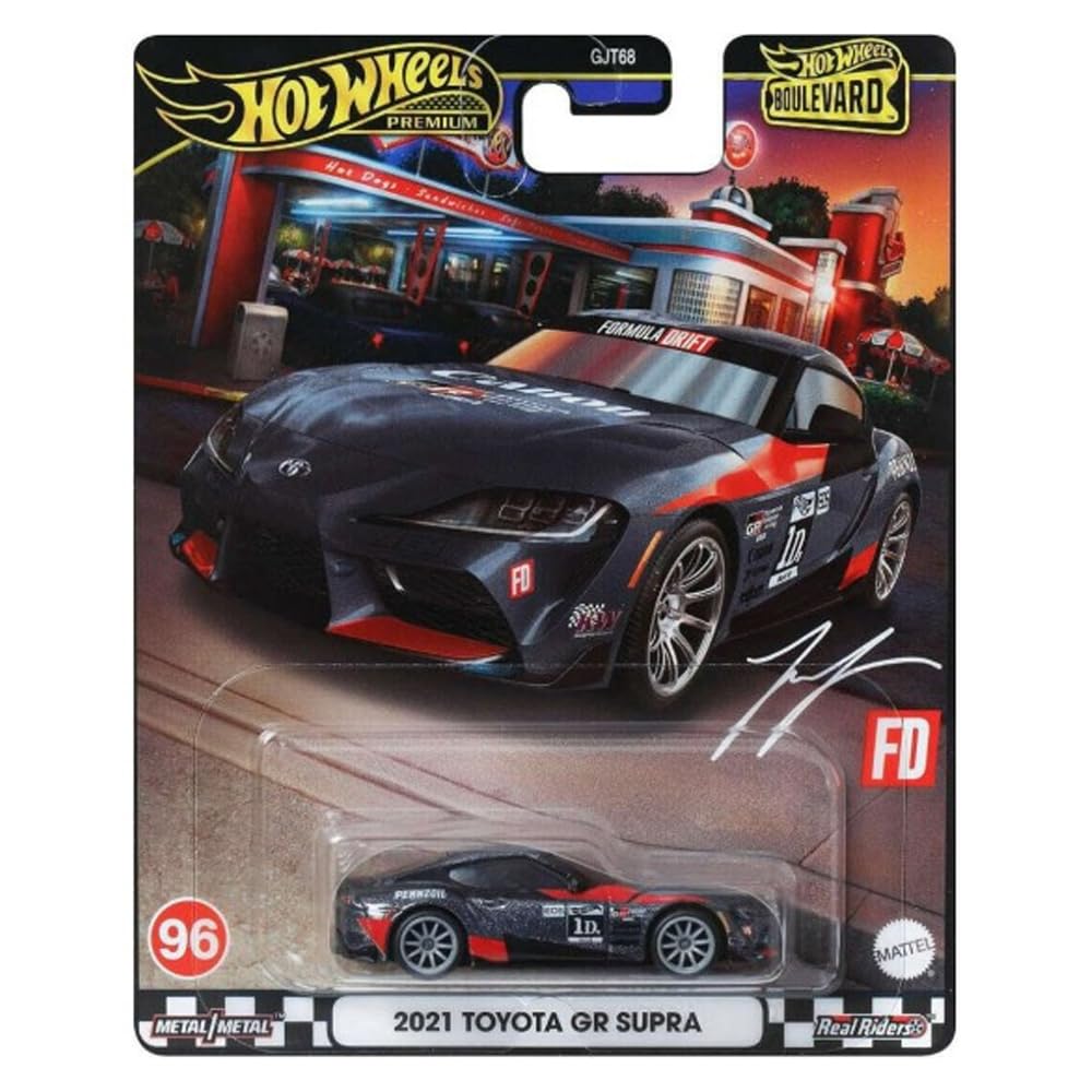 Hot Wheels Premium Boulevard #96 2021 Toyota GR Supra