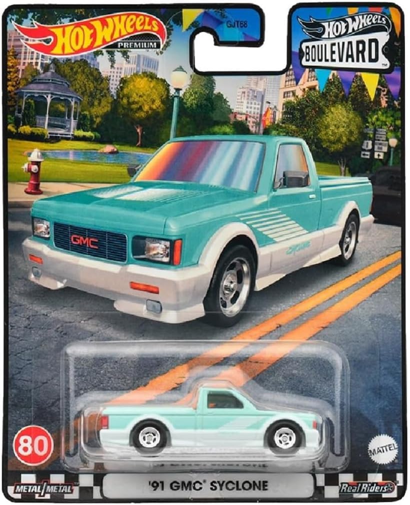Hot Wheels Premium Boulevard '91 GMC Syclone #80