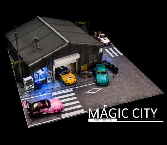 Magic City Diorama Japan RWB NAKAI SAN Workshop