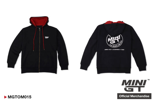 Mini GT Sweat Jacket (full zip) - Black