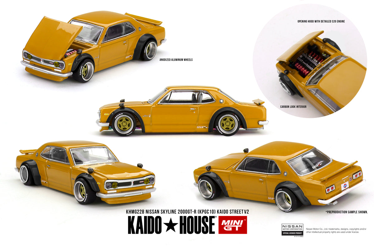 Kaido House Nissan Skyline 2000GT-R KPGC10 Kaido Street V2 - KHMG228