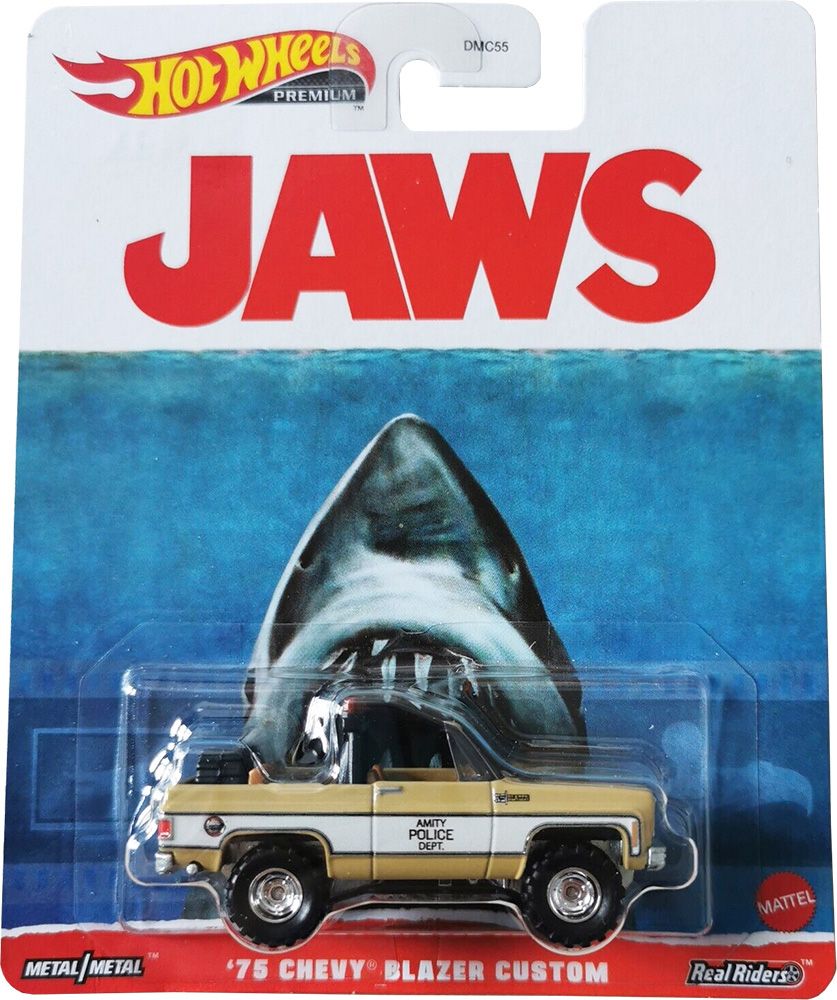 Hot Wheels Premium Pop Culture JAWS '75 Chevy Blazer Custom