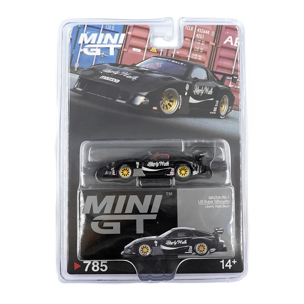 Mini GT Mazda RX-7 LB-Super Silhouette Liberty Walk Black Blister MGT00785