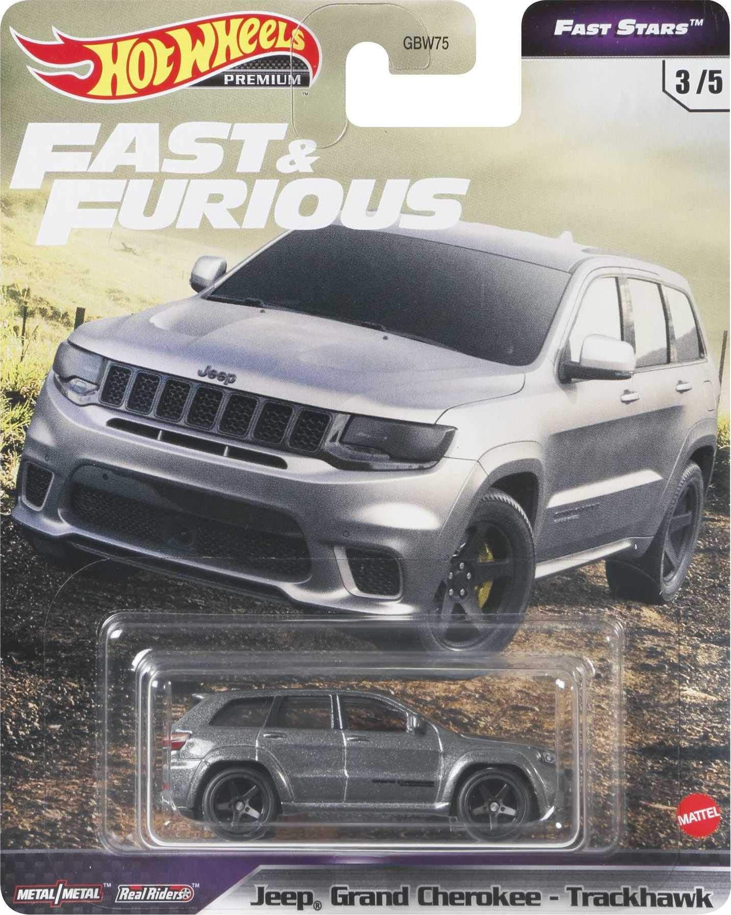 Hot Wheels Premium Fast & Furious Fast Stars Jeep Grand Cherokee - Trackhawk