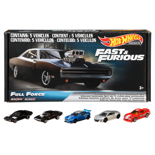 Hot Wheels Premium Fast & Furious Full Force Box Set