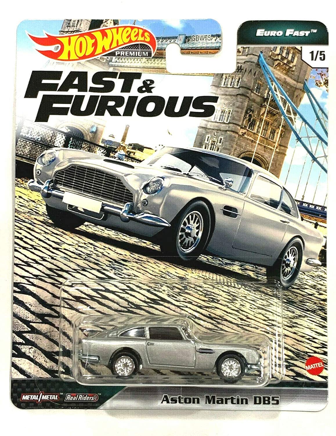 Hot Wheels Premium Euro Fast & Furious Aston Martin DB5