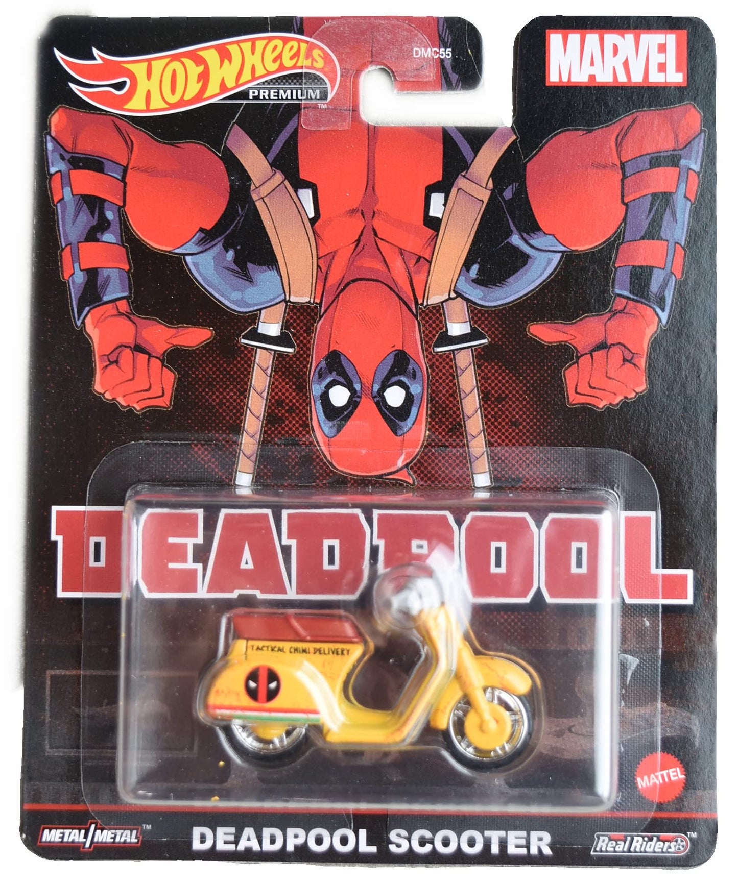 Hot Wheels Premium Pop Culture Deadpool Scooter