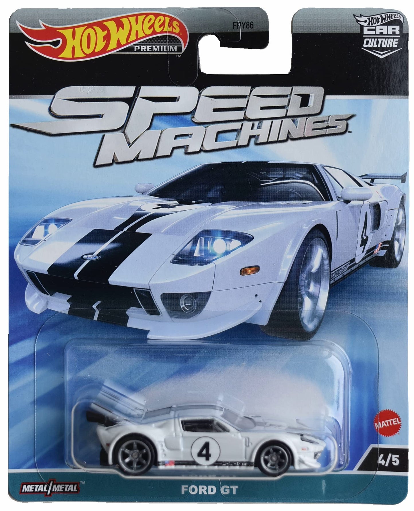 Hot Wheels Premium Car Culture Speed Machines Ford GT