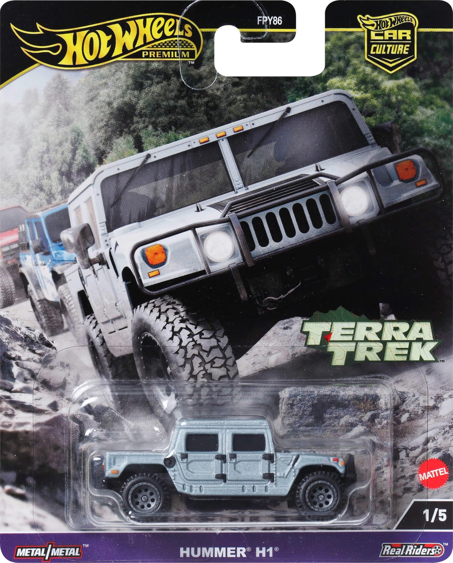Hot Wheels Premium Car Culture Terra Trek Hummer H1