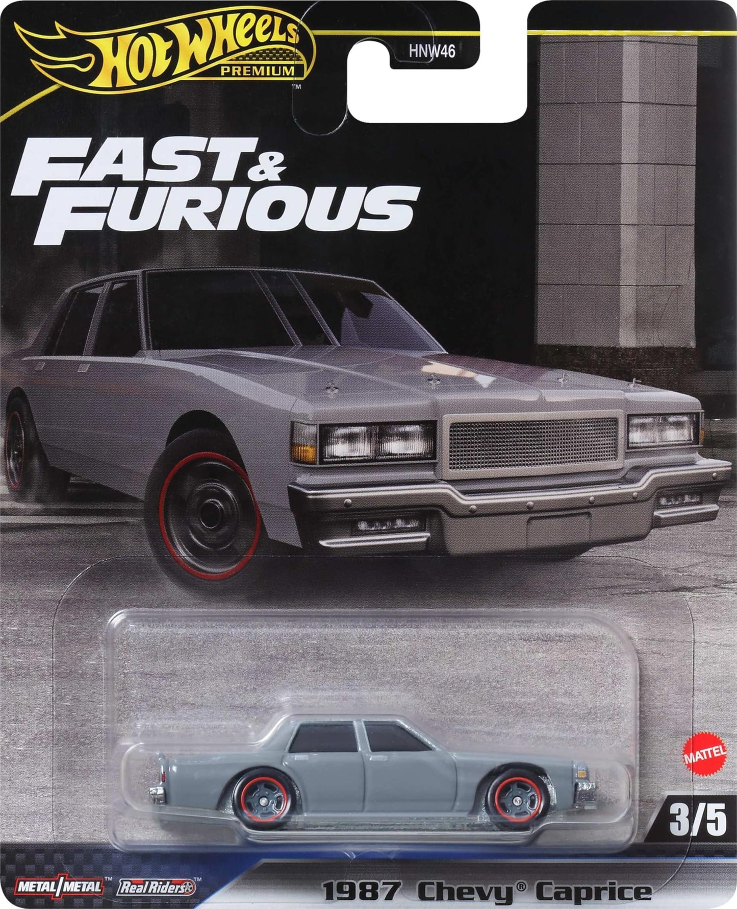 Hot Wheels Premium fast & Furious 1987 Chevy Caprice