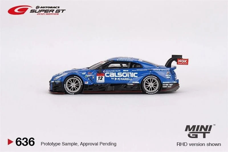 Mini GT Nissan GT-R R35 Nismo GT500 2021 Super GT Series #12 Team