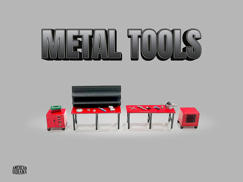 American Diorama Figurine Set Metal Tools Set A - AD-2409