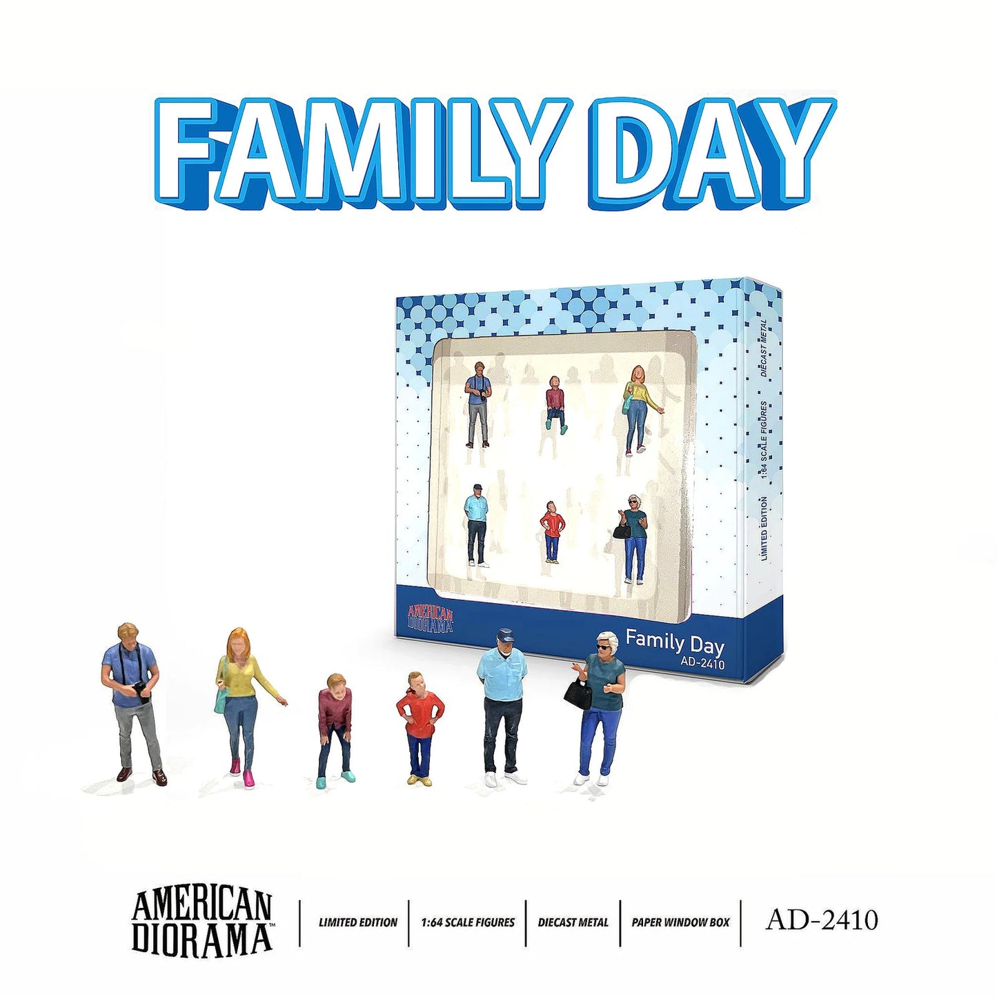 American Diorama Figurine Set Family Day AD-2410