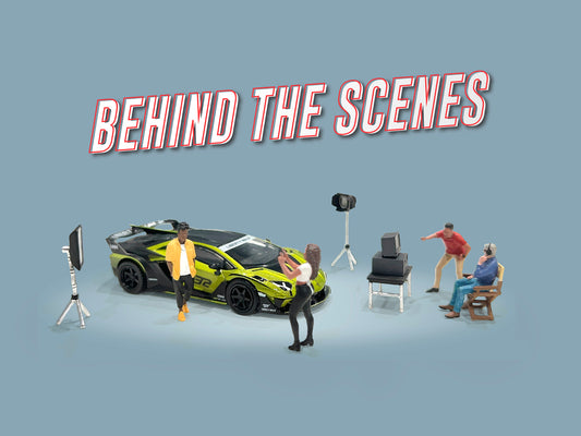 American Diorama Figurine Set Behind The Scenes AD-2426