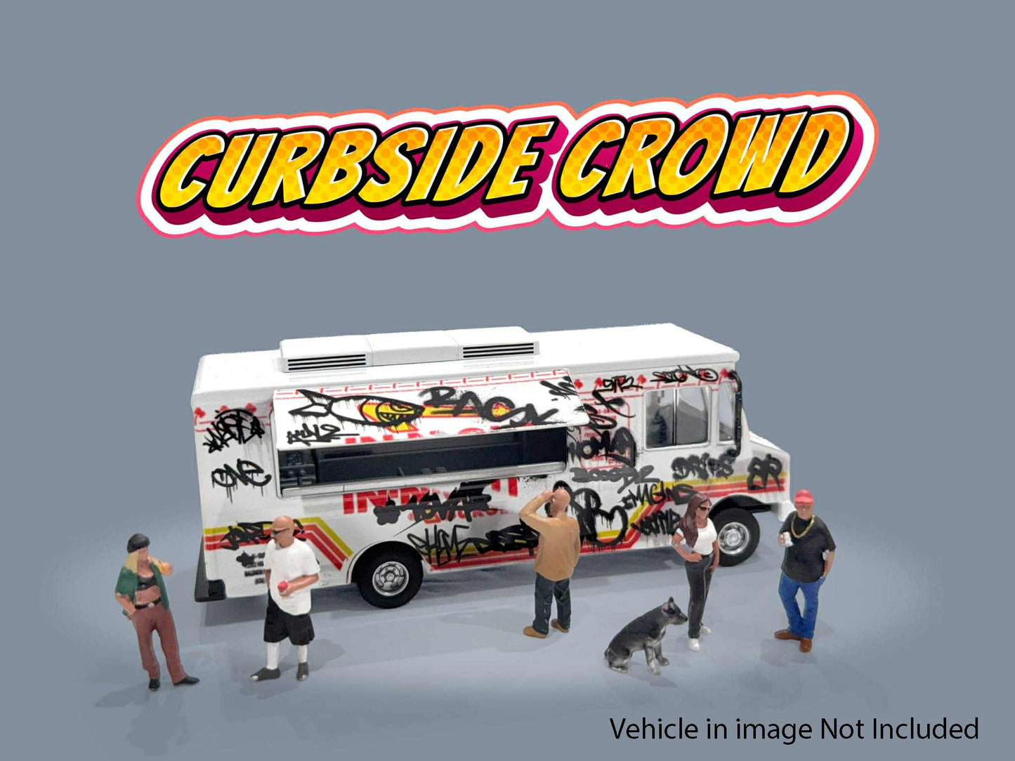 **PRE ORDER** American Diorama Figurine Set Curbside Crowd