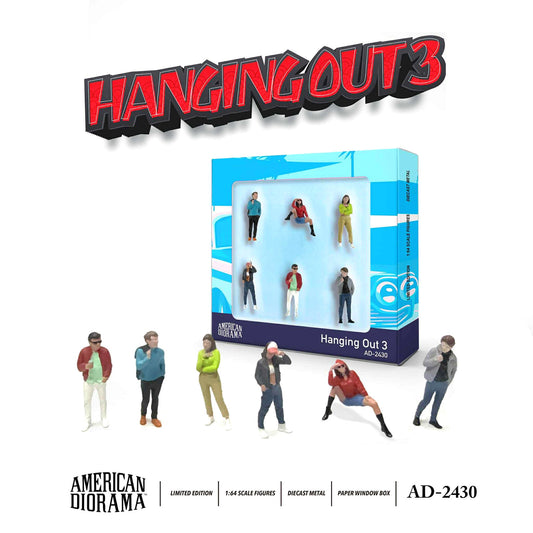 **PRE ORDER** American Diorama Figurine Set Hanging Out