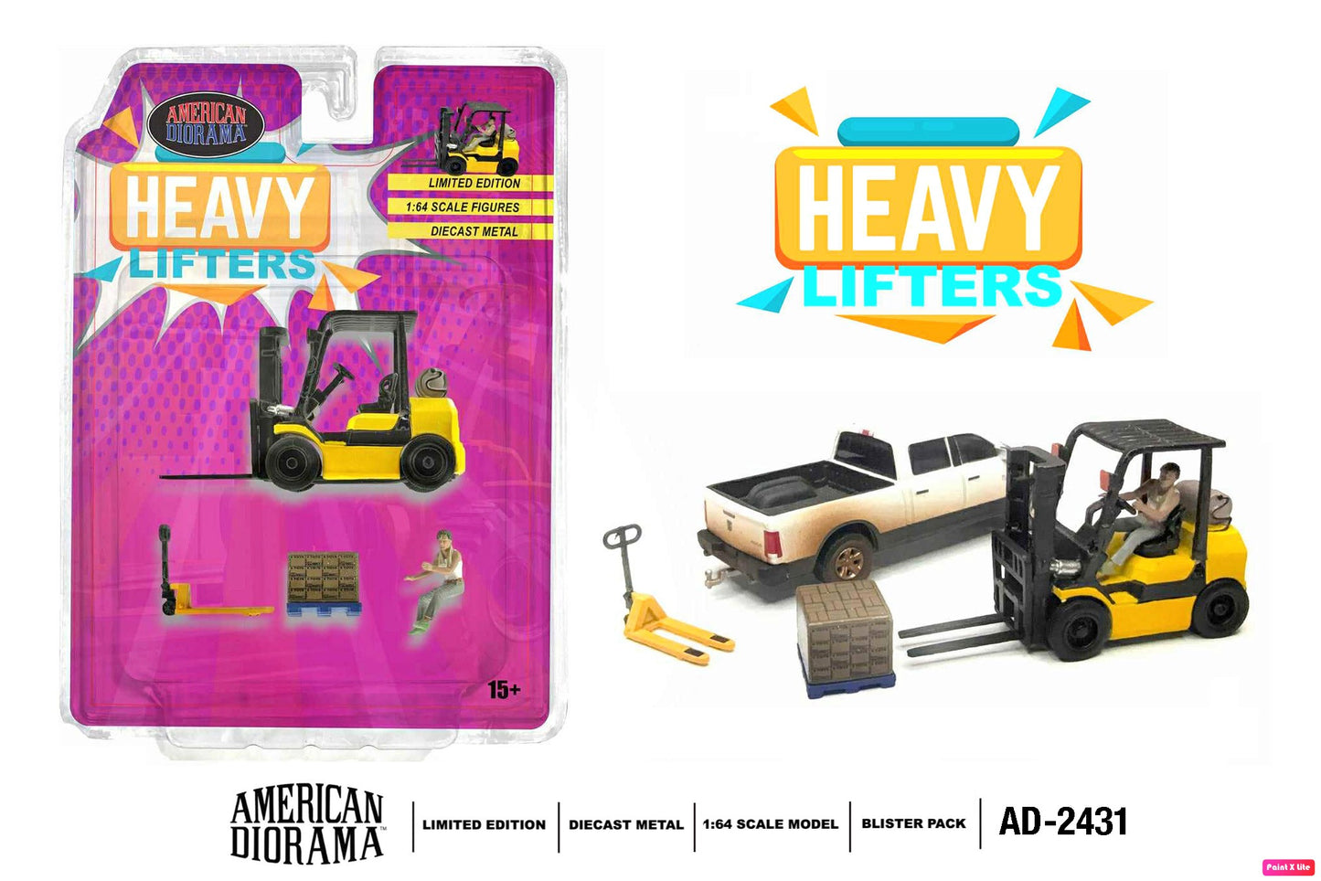 **PRE ORDER** American Diorama Figurine Set Heavy Lifters