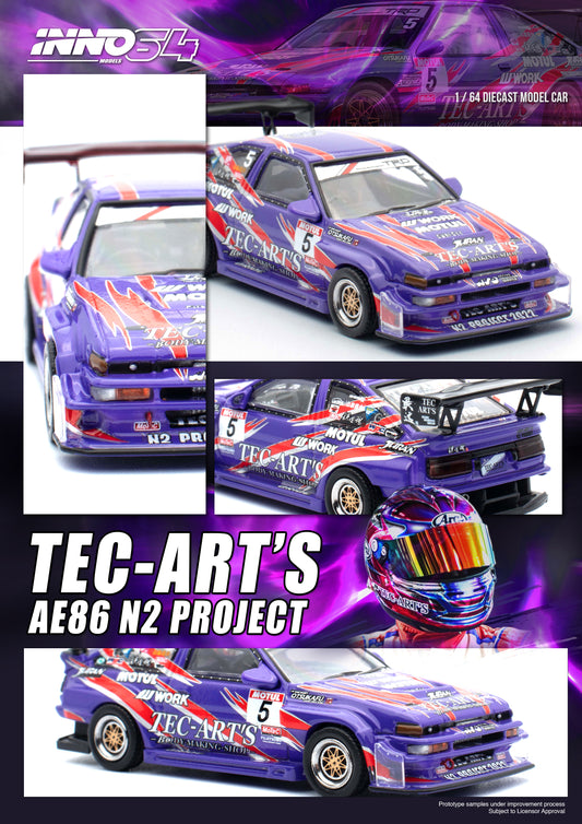 INNO64 Toyota Sprinter Trueno AE86 N2 Project By Tec-Art