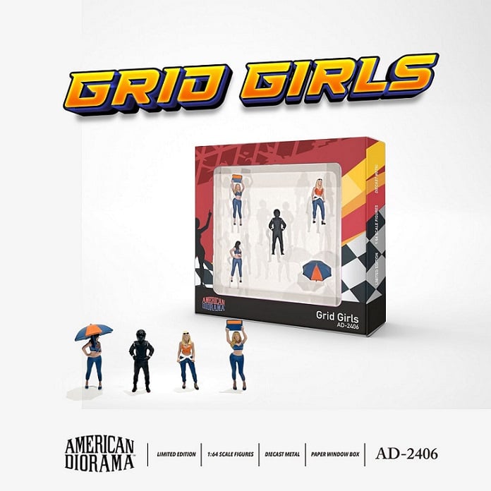 American Diorama Figurine Set Grid Girls AD-2406