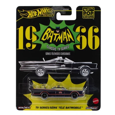 Hot Wheels Premium Pop Culture Classic TV Series Batmobile 1966