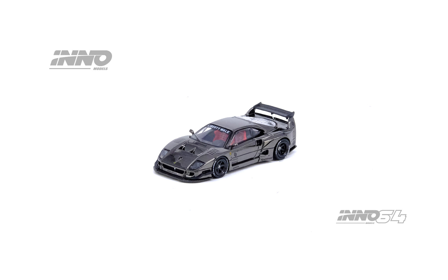 **PRE ORDER** INNO 64 LBWK F40 Chrome Black