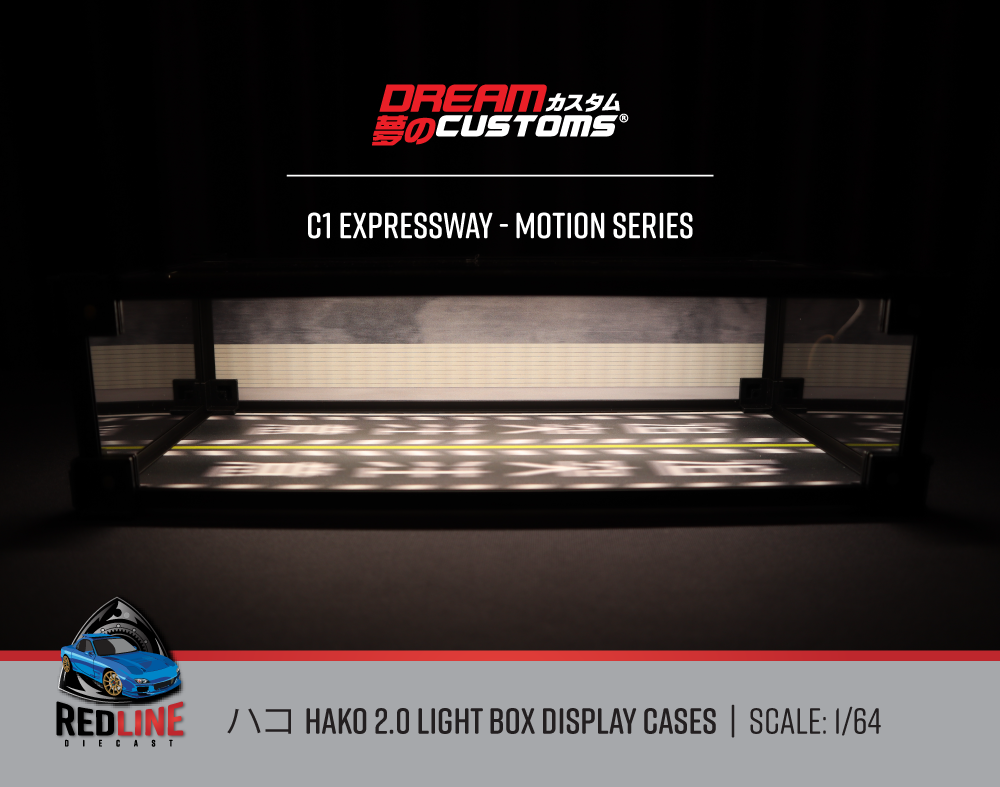 Pre Order Dream Customs Hako 2.0 Light Box Display Case - C1 Expresswa ...